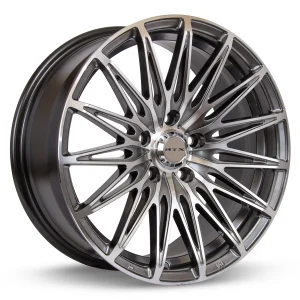 RTX Wheels – Crystal – Black – 17″x7.5″ 38mm – Summer Wheels – 081655
